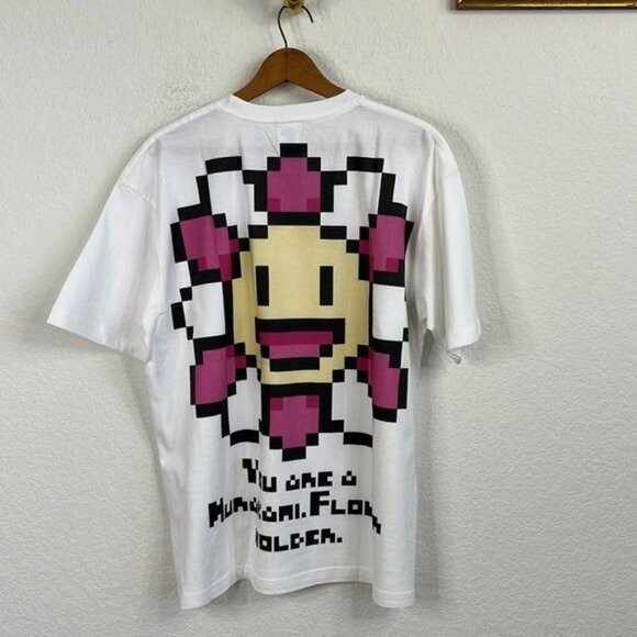 TAKASHI MURAKAMI: MURAKAMI.FLOWERS #0000 M.F T-SHIRT - Picture 6 of 8